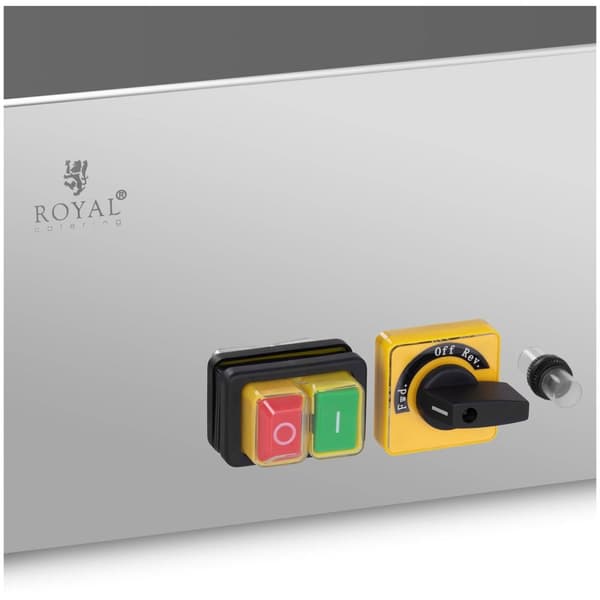 Royal Catering Elektrisk köttkvarn - Rostfritt stål - 480 kg/h