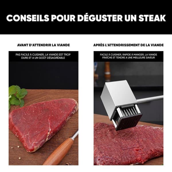 Attendrisseur - köttklubba Zaigon - Köttklubba