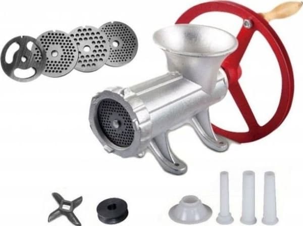 Meat grinder KingHoff CAST IRON MACHINE FOR MEAT # 22 with KINGHOFF WHEEL KH-1430