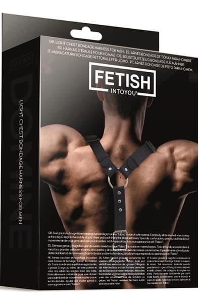 Fetish Fabrio Light Chest Bondage Harness Bondage sele