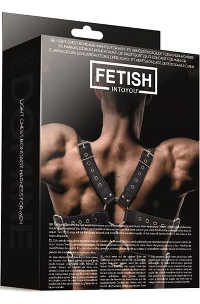 Fetish Aurum Light Chest Bondage Harness