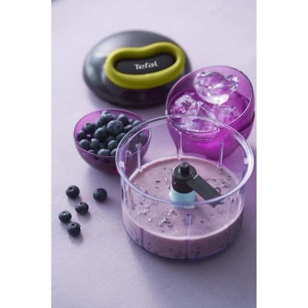TEFAL Manuell hackare 5 sekunder, hackare set 900ml + iskniven K1321224