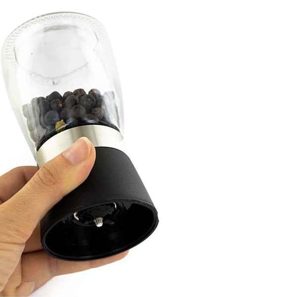 Glas- och keramisk kryddkvarn + ekologiska enbär