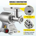 Miniatyrbillede 10 af 11: Kommerciel Kød-Kværn - 1100W Motor, Kapacitet på 250KG/T, 6mm & 8mm Plader