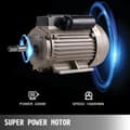 Miniatyrbild 4 av 10: 2200W 1500rpm 50kg kapacitet 30-50kg/H elektrisk spannmålskvarn med olika tillbehör, justerbar finhet, med överbelastningsskydd