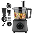 Miniatyrbild 1 av 5: Cecotec Food processor with maximum power of 2000 W, stainless-steel body, 2 speeds and Pulse function. Includes 3.5 L bowl. Accessories: 3 cutting d