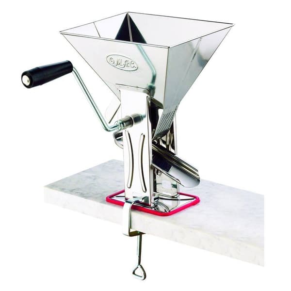 Purépress - grönsakskvarn Omac - 120 - Azard Tomatpress 15 x 15 x 27 Stål Kök Hem