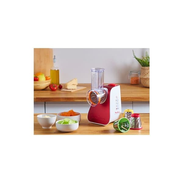 MOULINEX Fresh Express Nectar 4 i 1 elektrisk rivjärn DJ7645-10 - Vit