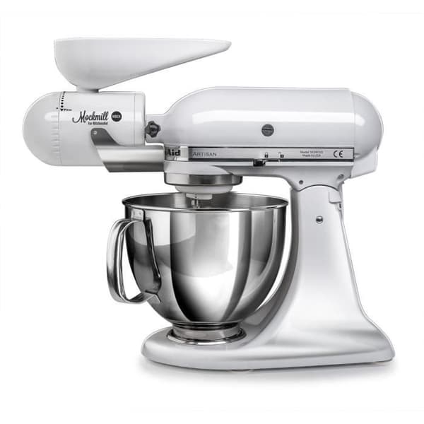 Mockmill Essay för KitchenAid | Färskt mjöl | Spannmålskvarn | Bageri | Gjord i Tyskland