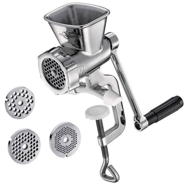 Küchenprofi 0825562805 Köttkvarn rostfritt stål, storlek 5, silver