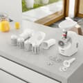 Miniatyrbillede 7 af 10: SMAPP hvid hakkemaskine med makulator
