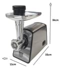 Miniatyrbillede 2 af 6: Kødhakker med kværn 6 i 1