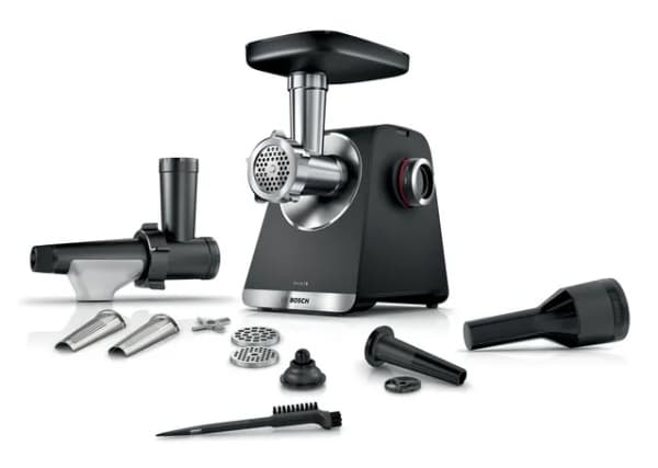 Bosch Serie 6 MFWS650B, 500 W, Sort, Sølv, 3,5 kg/min, 1 m, Metall, Plast, 2100 W