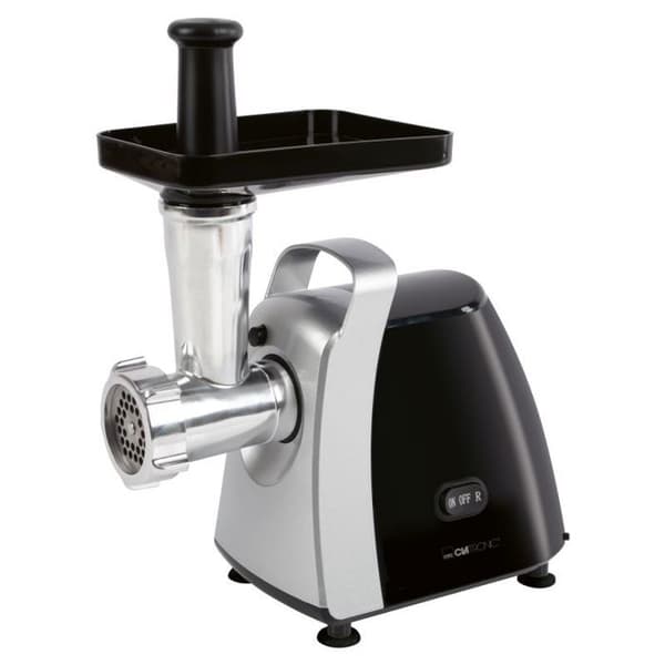 Köttkvarn 1000W Clatronic FW3803-Rostfritt stål/Svart