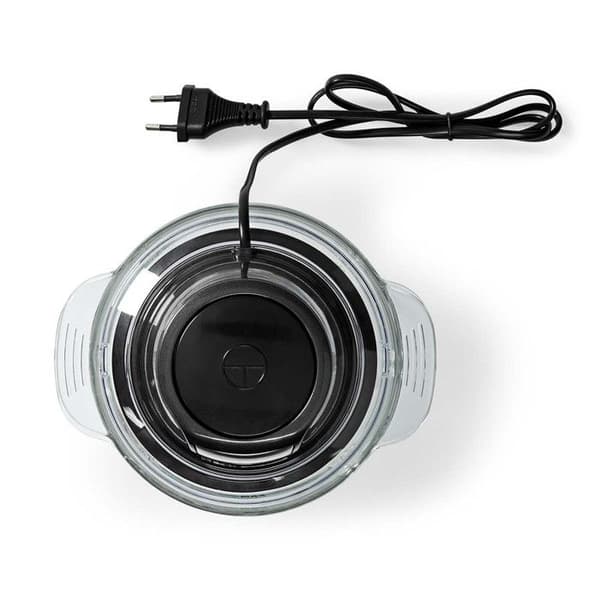 NEDIS Food Chopper 500W 1L Glas 1 Speed 500W 21.4 Grå