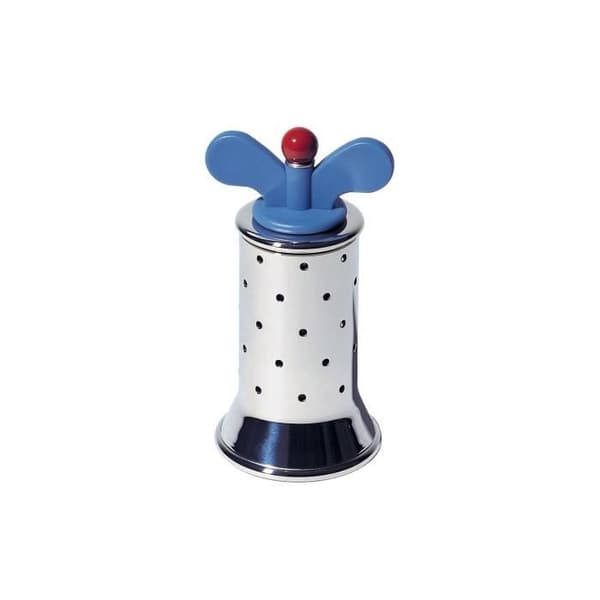 Pepparkvarn - Alessi - 9098 - 18/10 rostfritt stål - Ljusblå - Modern design