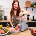 Miniatyrbild 3 av 5: Köttkvarn - CECOTEC - Kross 1400 Stål - 1360 W - 1,5 kg/min - Rostfritt stål