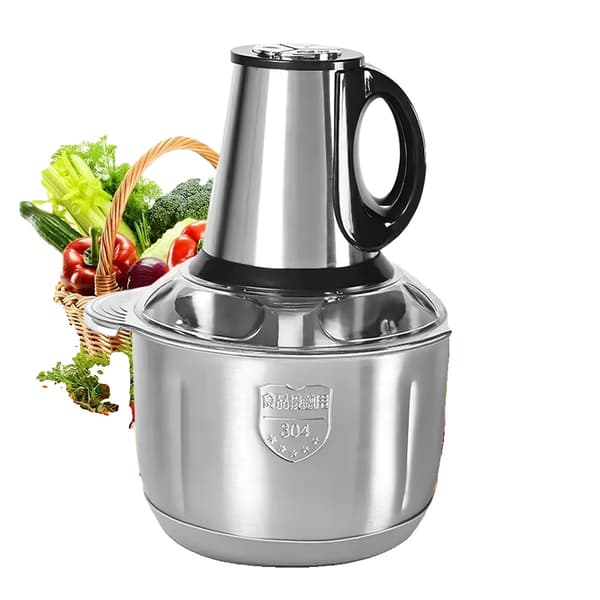 Elektrisk Köttkvarn, 3 Hastigheter, 5L Kapacitet,5L + 3-växlar