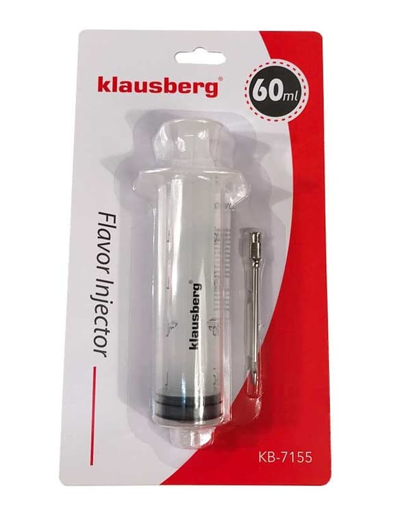 INJEKTORSPRUTTA 60ml FÖR BERÄKNING AV MARINERING AV KÖTT KLAUSBERG KB-7155