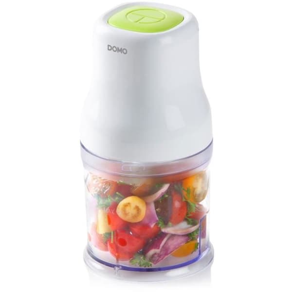 DOMO DO9237MC elektrisk hackare - 500ml skål - Rostfritt stålblad - 200W