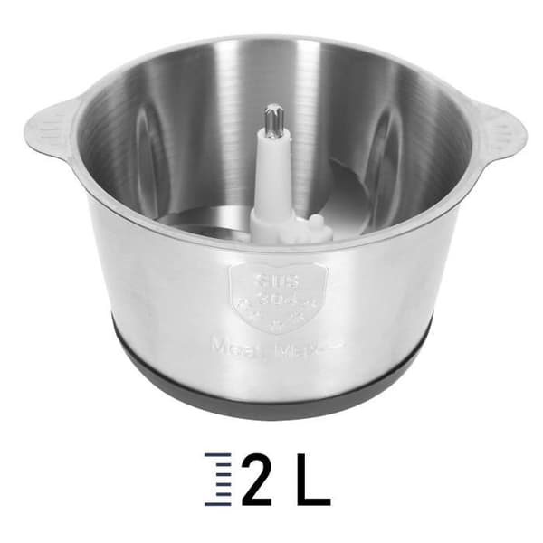 Multifunktionell Elektrisk Hackare 2L Sokany Silver