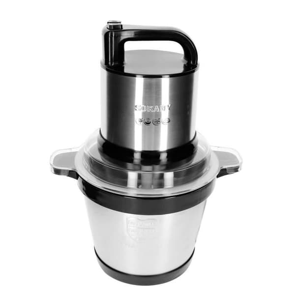Hachoir Elektrisk 800W Multifunktion 4L Sokany Silver
