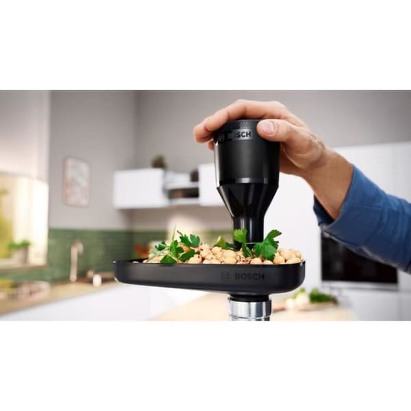 Serie 4 köttkvarn - BOSCH - MFWS430B - 3 slipgaller - Backväxel - Svart