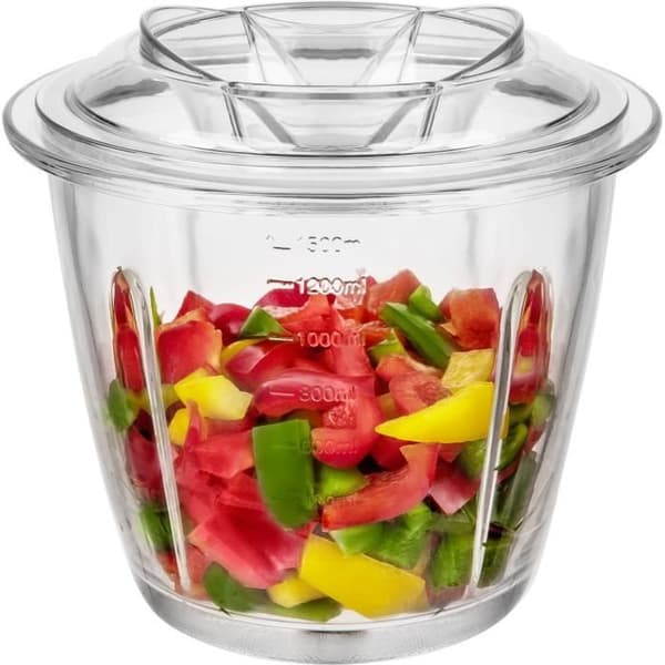 Hackare - SENCOR - SCB 6150SS-EUE3 - Skål 1500 ml - 800 W - Silver