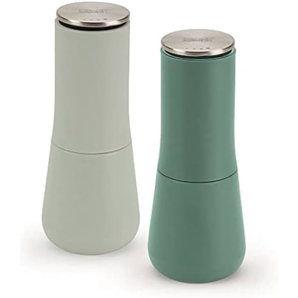 Manuella Pepparkvarnar och Saltkvarnar - JOSEPH JOSEPH - Milltop - Justerbar Keramik - Grön - Samtida Design