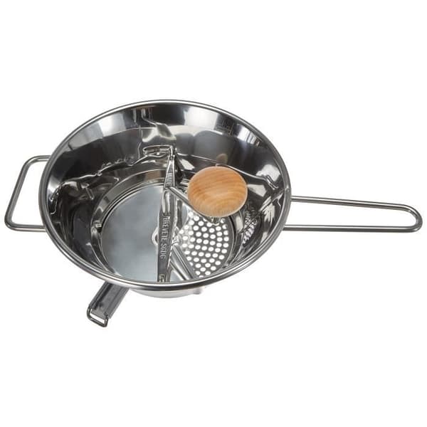 Grönsakskvarn - GUILLOUARD - 24 cm - Inox - 3 galler - Fransk tillverkning