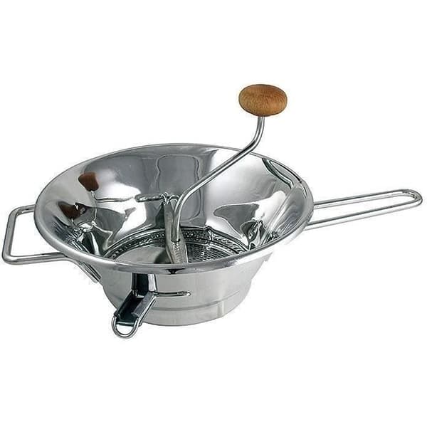 Grönsakskvarn - GUILLOUARD - 24 cm - Inox - 3 galler - Fransk tillverkning
