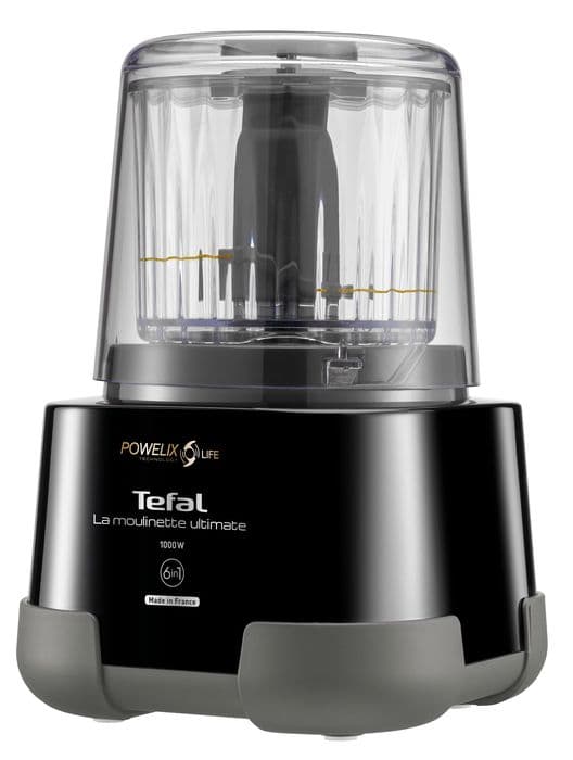 Moulinex Powerlix Life Chopper La Moulinette Ultimate 1000W DP810810 - Svart - 5 i 1 funktioner