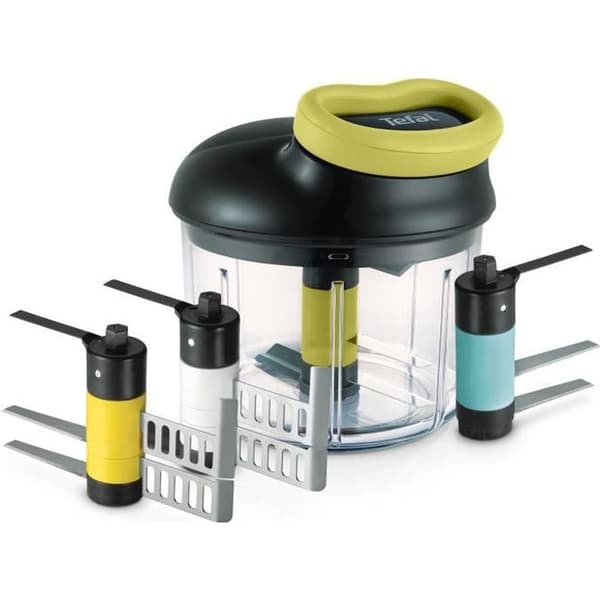 TEFAL CHOPPER 5 sekunder Maxi Kit 900 ml (emulsion + is + puré + multifunktionsblad) K1321044