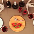 Miniatyrbild 5 av 6: Relaxdays Electric Salt, Peppar, Kryddkvarn, Salt Shaker, Rostfri Pepper Shaker, Keramisk slipskiva, Set med 2 LED-batteridriven, Röd