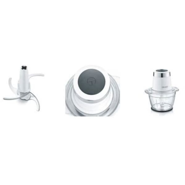 Hackare - GRAEF - CH501EU - 1 L - Glas - Rostfritt stål - 500 W