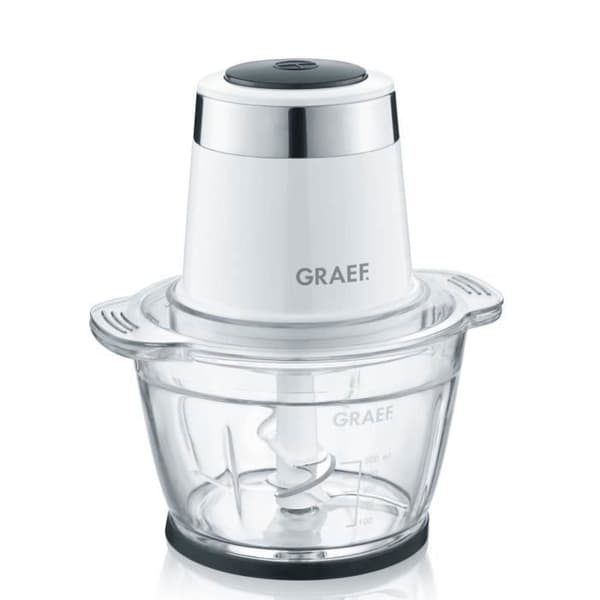Hackare - GRAEF - CH501EU - 1 L - Glas - Rostfritt stål - 500 W Vit