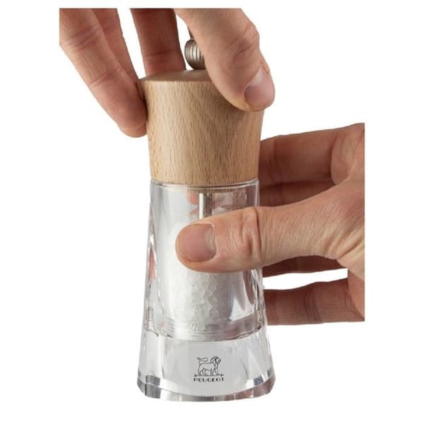 Saltkvarn - Peugeot - Oleron - 14 cm - Akryl och trä - Naturlig färg
