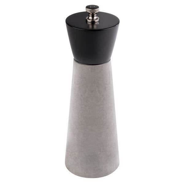 Kryddkvarn - Aps - Element - 15,5 cm - Betong - Bokträ - Modern design