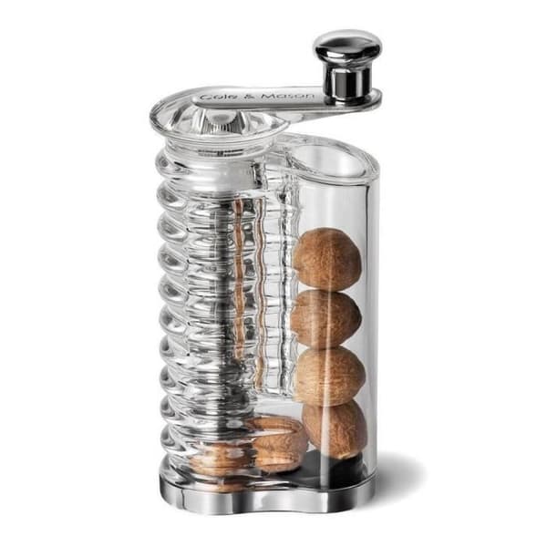Kryddkvarn - Ej specificerad - Akryl - Rostfritt stål - Transparent - Modern