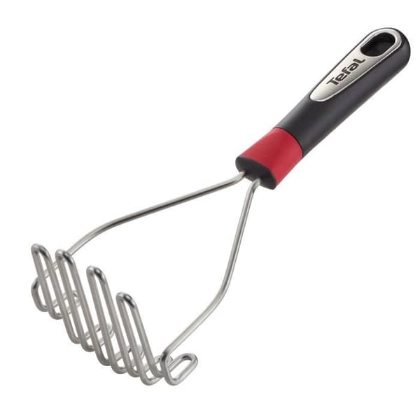 TEFAL Ingenio potatismos i rostfritt stål - Grå och svart