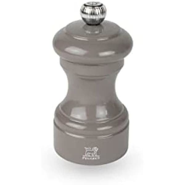 Pepparkvarn - PEUGEOT - Bistro 10 cm - PEFC-trä - Klassisk inställning - Lackad grå färg