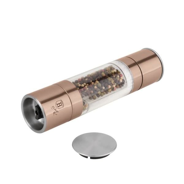 BERLINGERHAUS Kvarn för peppar och salt Rosegold Metallic Line BH-8552
