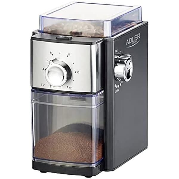 Kaffekvarn - ADLER - AD 4448 - Kapacitet 250g - Justerbar malning - 300W
