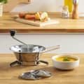 Miniatyrbild 3 av 6: MOULINEX Classic Grönsakskvarn 24 cm, Rostfritt stål, för skålar upp till 24 cm, Tål diskmaskin, Tillverkad i Frankrike A45306
