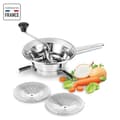 Miniatyrbild 1 av 6: MOULINEX Classic Grönsakskvarn 24 cm, Rostfritt stål, för skålar upp till 24 cm, Tål diskmaskin, Tillverkad i Frankrike A45306