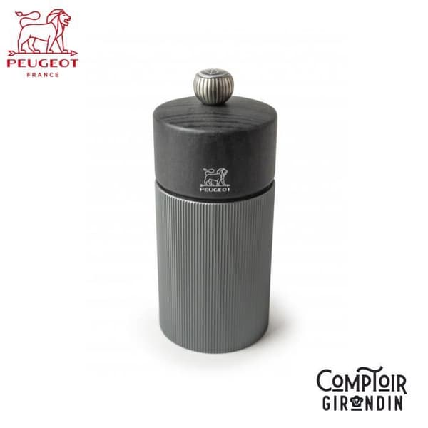 Saltlinjekvarn 12Cm Aluminium Mörk - 39936 - PEUGEOT