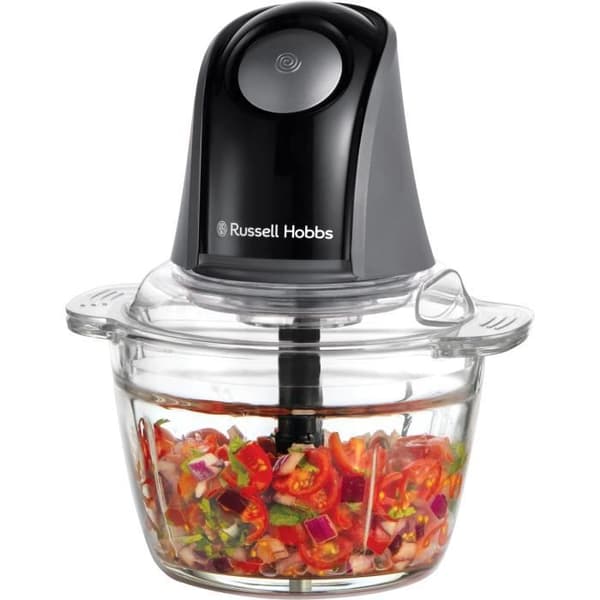 Minihackare - RUSSEL HOBBS - Mattkol - 200 W - 1 L - Svart