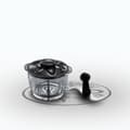 Miniatyrbild 3 av 4: Minihackare - RUSSELL HOBBS - Desire 24662-56 - 200 W - 1 liters glasskål - Rostfria knivar - Mattsvart