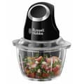 Miniatyrbild 1 av 4: Minihackare - RUSSELL HOBBS - Desire 24662-56 - 200 W - 1 liters glasskål - Rostfria knivar - Mattsvart