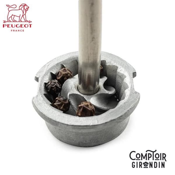 Mölla för peppar - PEUGEOT - Bistro - 10 cm - Elfenben - Elegans - Chic